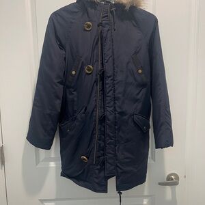 J.Crew Navy Parka
